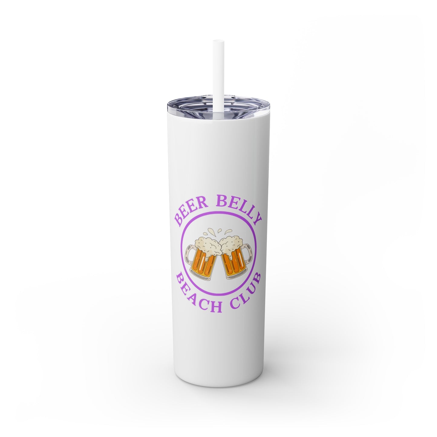 Skinny Tumbler with Straw, 20oz