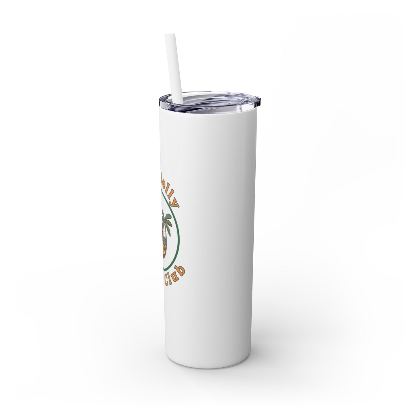 Skinny Tumbler with Straw, 20oz