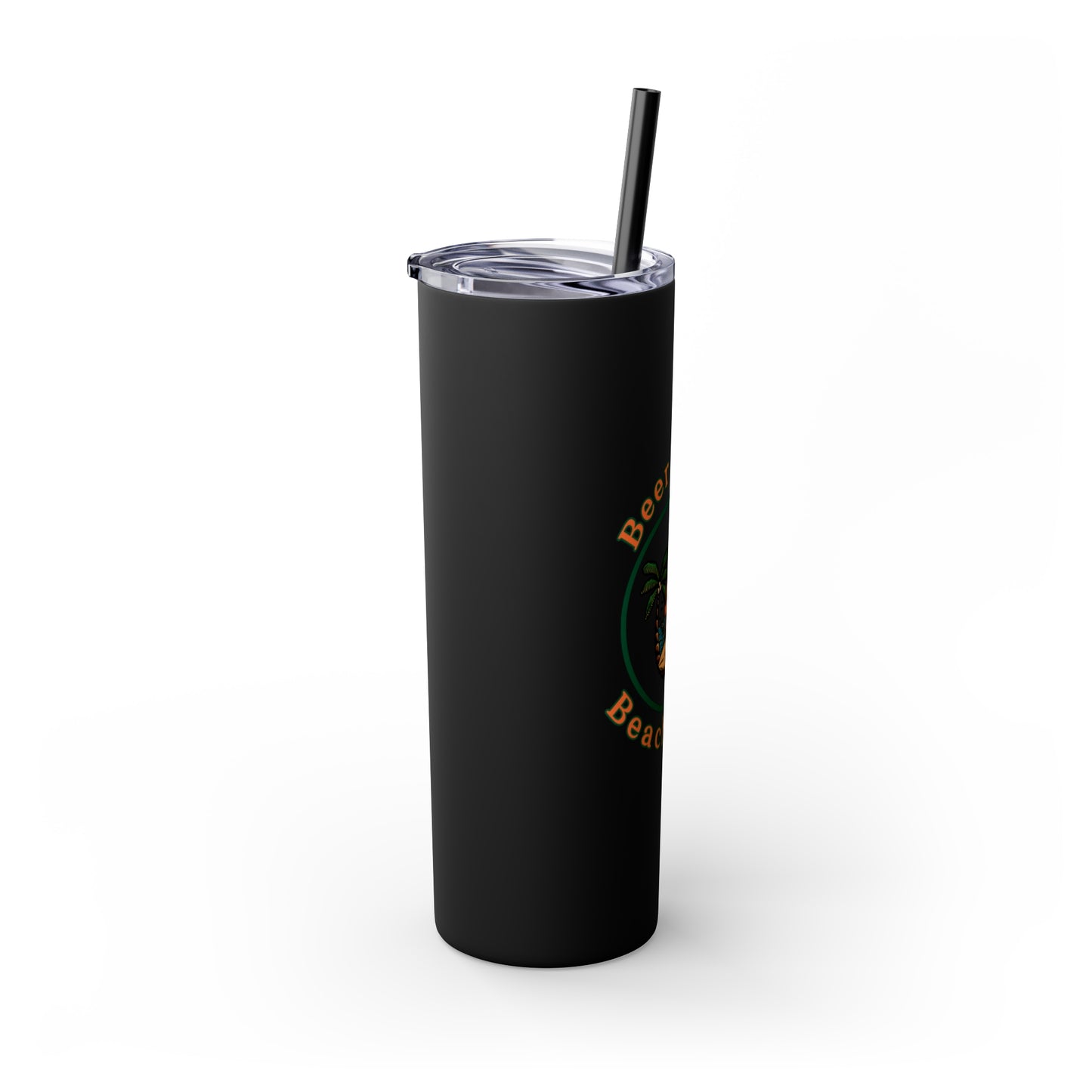 Skinny Tumbler with Straw, 20oz