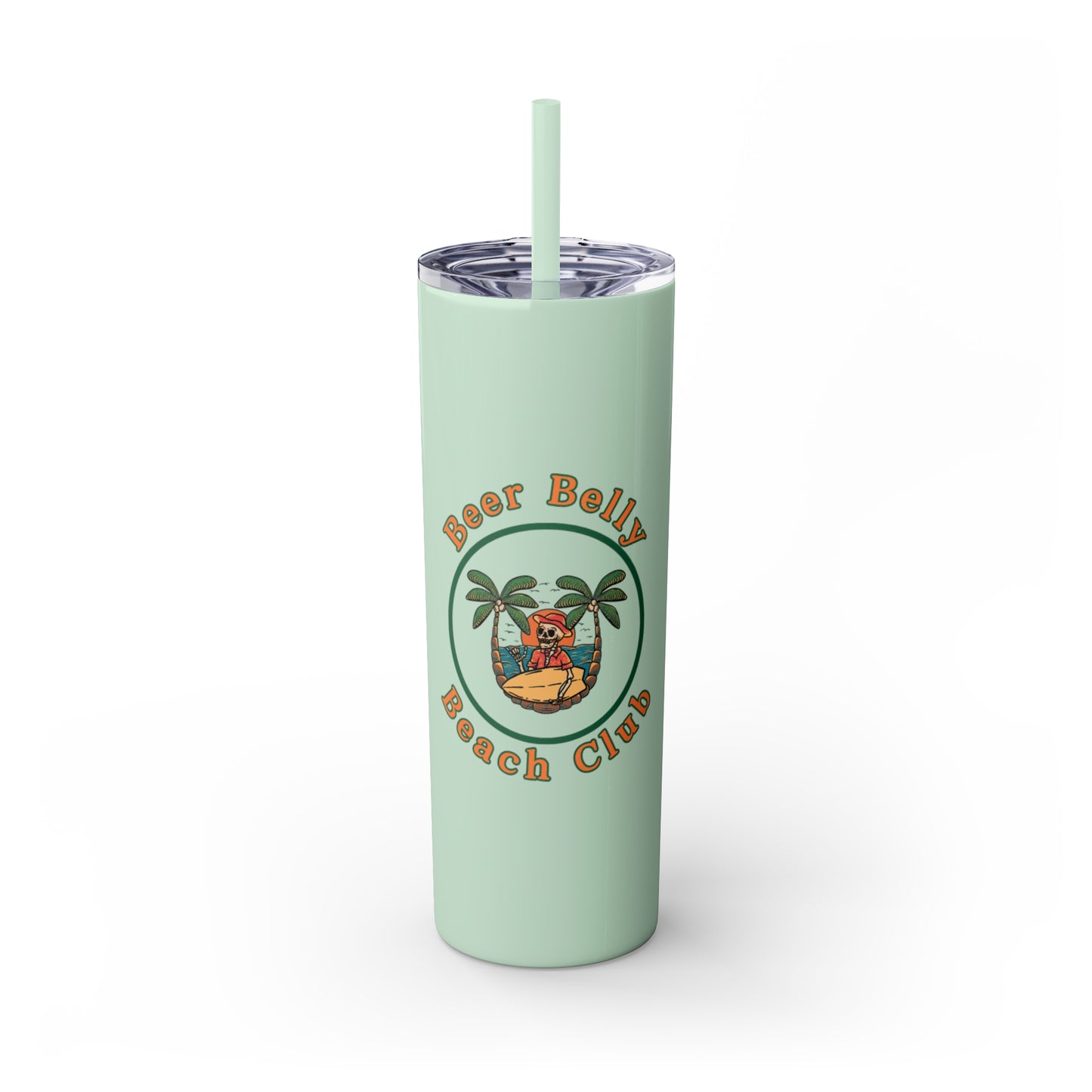 Skinny Tumbler with Straw, 20oz