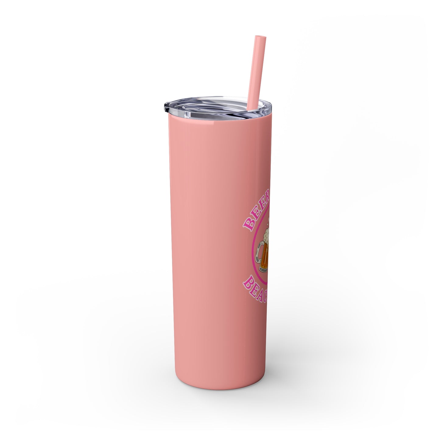 Skinny Tumbler with Straw, 20oz